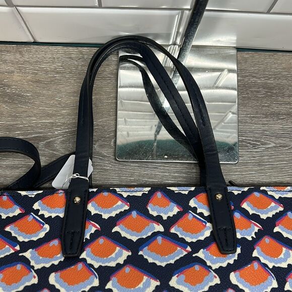 1819 Tory Burch Kerrington square Fiori print tote bag - Picture 12 of 13